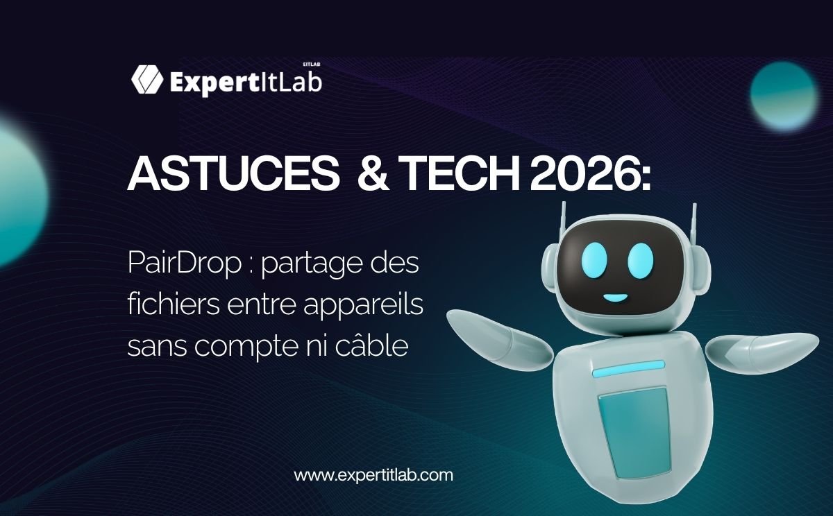 PairDrop : partage des fichiers entre appareils sans compte ni câble