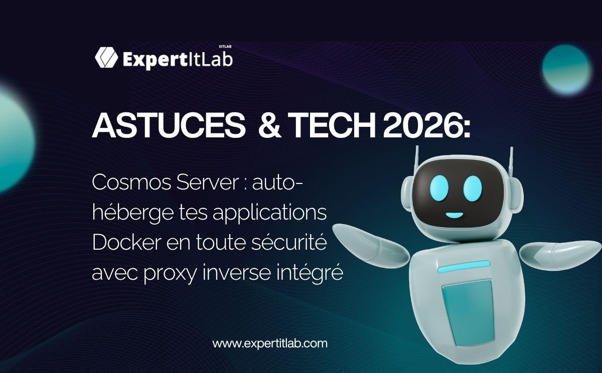 Cosmos Server : auto-héberge tes applications Docker en toute sécurité avec proxy inverse intégré