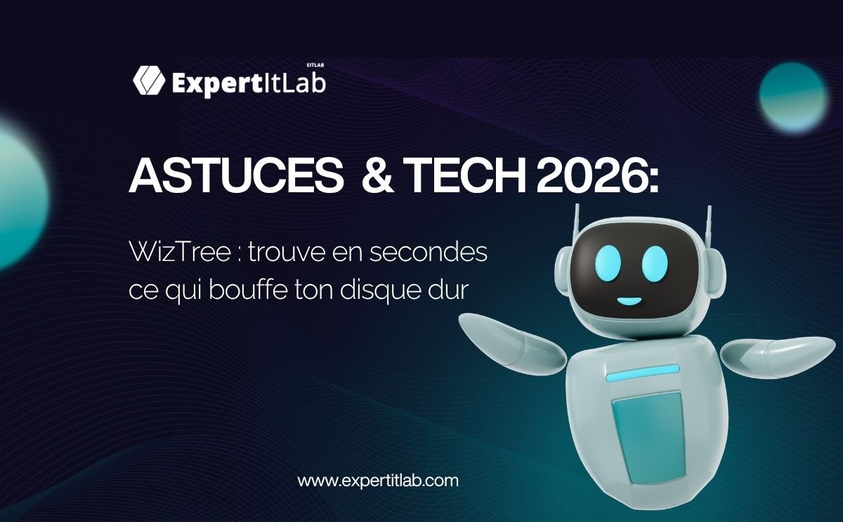 WizTree : trouve en secondes ce qui bouffe ton disque dur