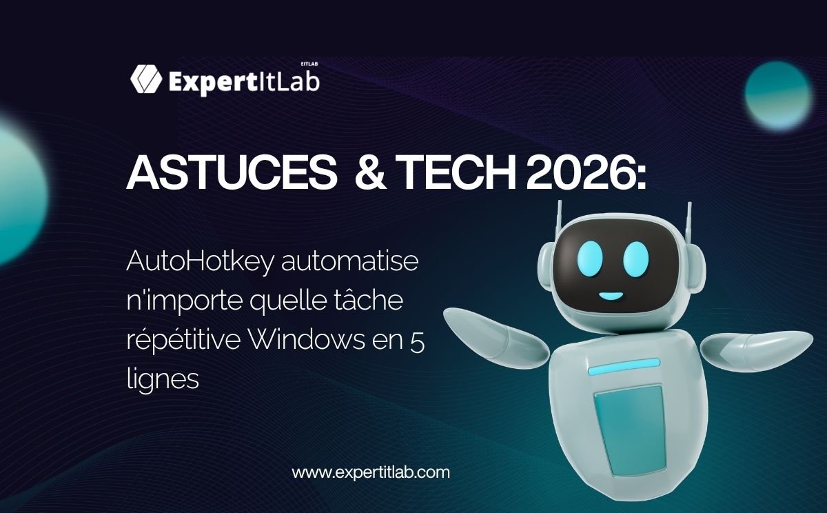 AutoHotkey automatise n'importe quelle tâche répétitive Windows en 5 lignes